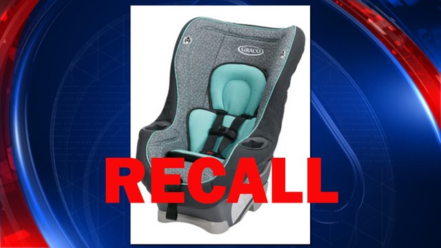 Graco recalls car seats; webbing may not hold child in crash