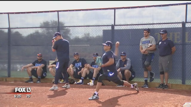 Rays pitchers, catchers report to Port Charlotte for spring training