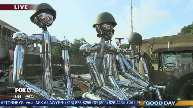 Charley visits Rustic Steel Creations