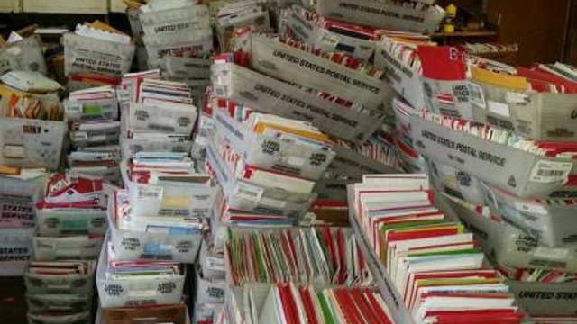 Safyre receives thousands of cards and packages