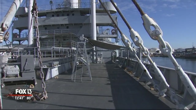 SS American Victory a 'national treasure' within Tampa