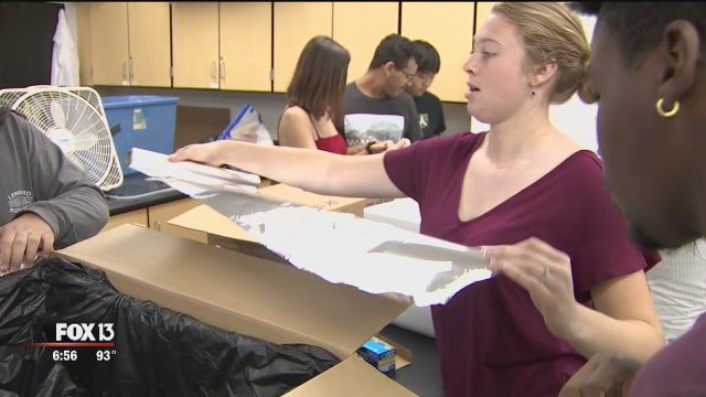 Science class teaches students about solar, renewable energy