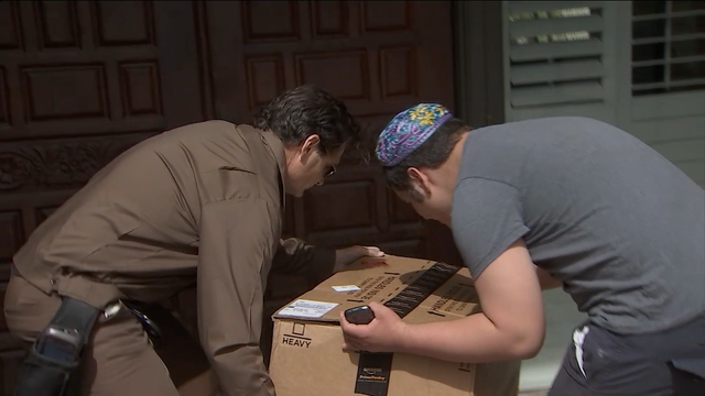 This UPS driver goes above and beyond