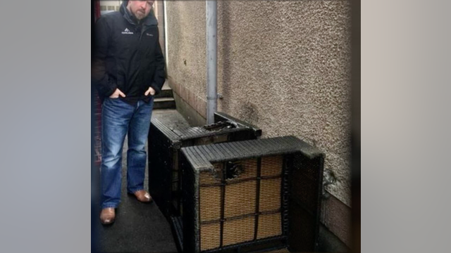 Restaurant owner offered jobs to the two teens who lit it on fire