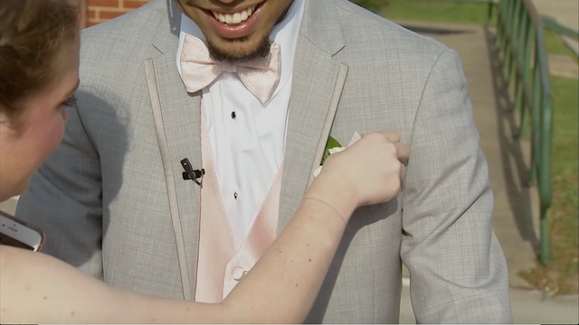 Young man with neurological disorder gets prom he never had