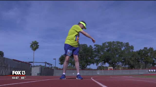Senior Games runner defies cancer odds, runs 100 marathons