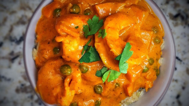 Good Day Gourmet: Shrimp makhani with coconut rice