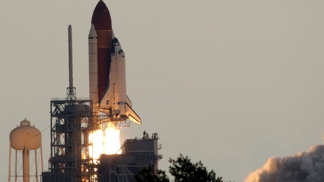 Space shuttle Endeavour launches for final time
