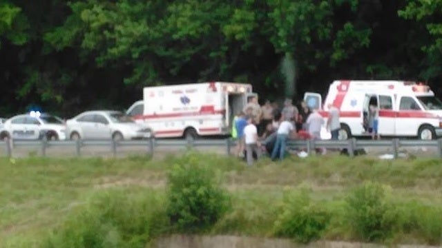 Haunting photo from fatal crash appears to show man's spirit leaving body