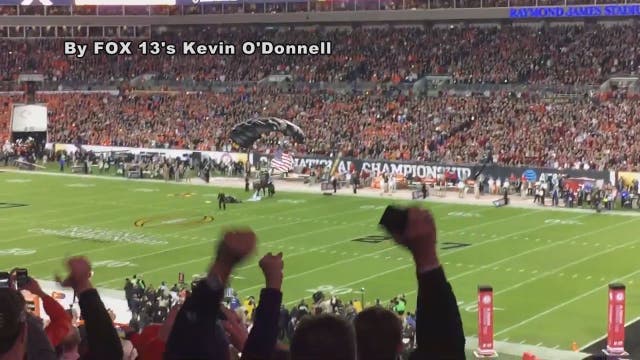 Para-troopers drop into championship game