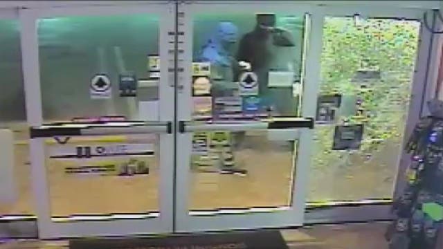 Would-be burglars foiled by tough glass