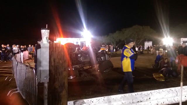 Sprint car crashes into crowd at Volusia speedway, injuring 3