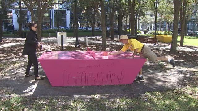 Thursdays are for ping pong in downtown Tampa