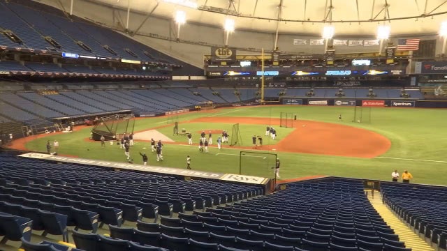 Rays make over Tropicana Field, despite plans to leave