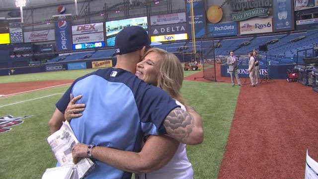 For Rays' rookie, big league debut is family affair