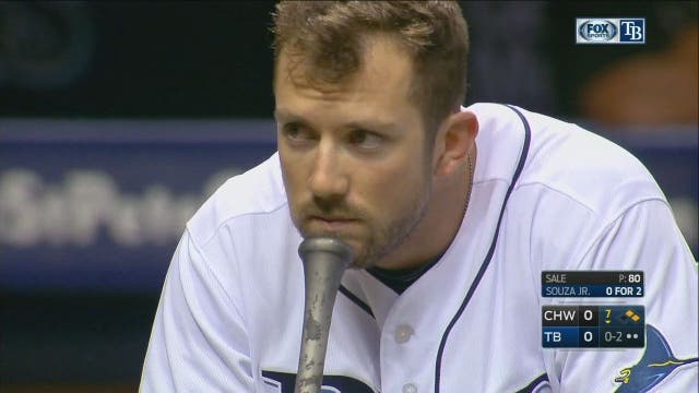 Fan hit by ball at Rays game leaves on stretcher