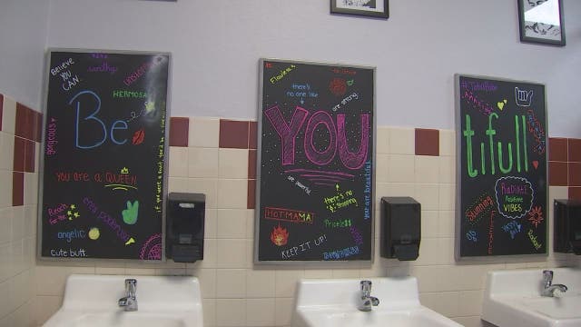 Motivation replaces mirrors at Strawberry Crest High