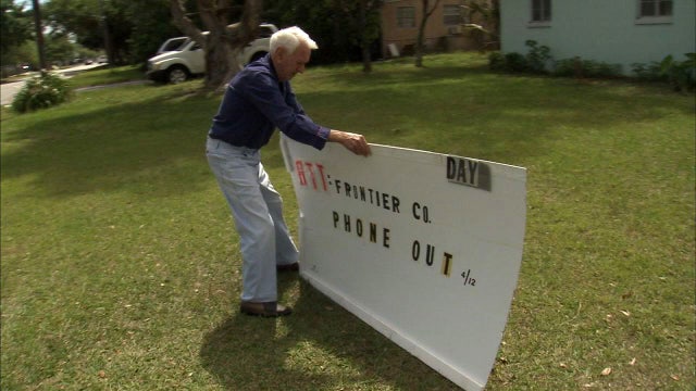 Customers continue to report Frontier issues