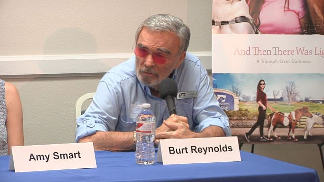 Burt Reynolds shares big screen with Southeastern Guide Dogs