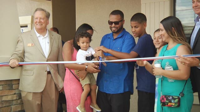 Injured Army sergeant gets keys to mortgage-free home