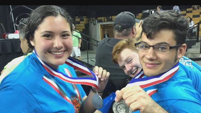 Pasco HS team competing at Odyssey of the Mind