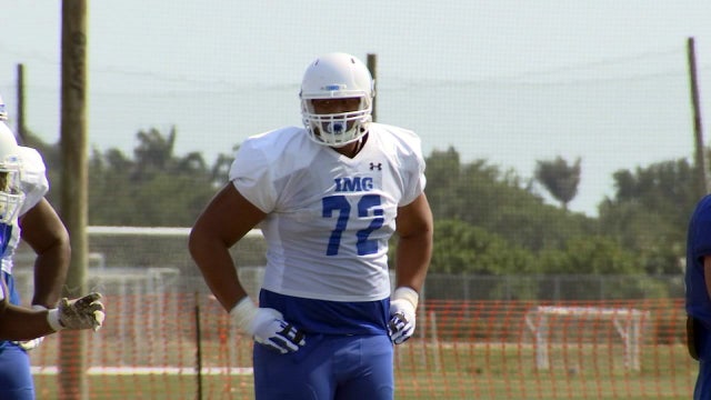 OMG at IMG: Big recruit ready to hit the field