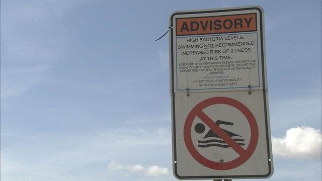 Health advisories issued for several St. Pete beaches