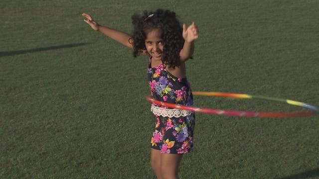 Hula hoops used to spread happiness by Bay Area charity