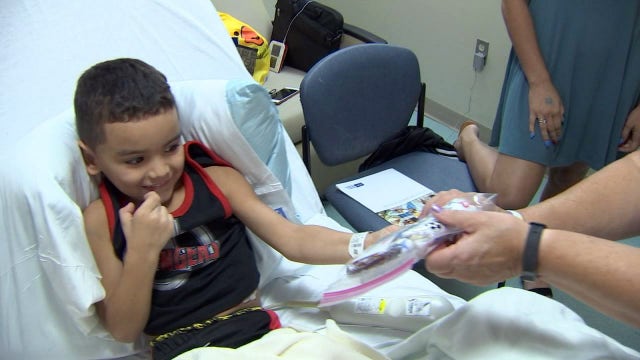 Pillowcases full of love help perk up sick kids