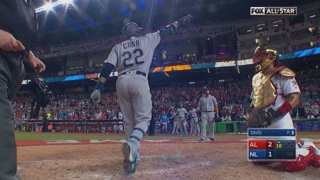 Cano 10th-inning homer gives AL 2-1 All-Star win