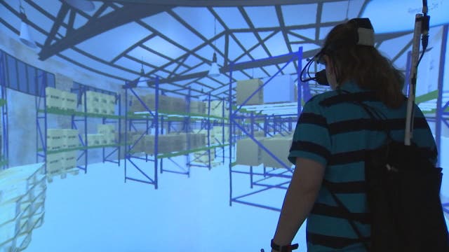 Virtual reality helps those with disabilities train for jobs