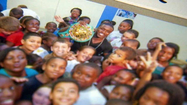 Berto's young fans cheer him on from Polk County