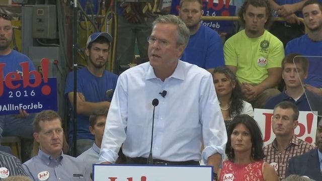 Read his lips: Jeb Bush outlines tax proposals