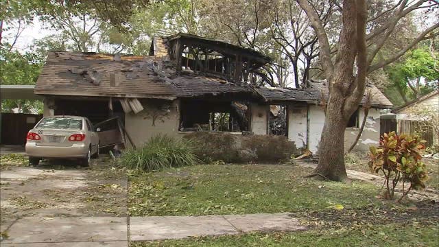 Firefighter loses home in fire while responding during Irma