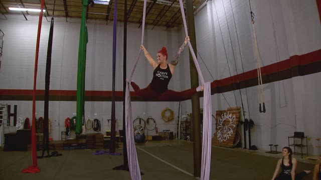 Aerial Dragons in Ybor take fitness to new heights