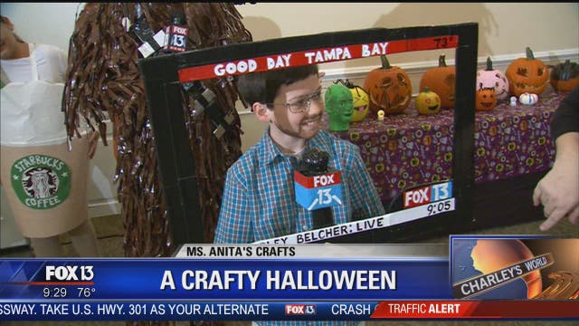 Halloween costumes and creations with Miss Anita's Crafts