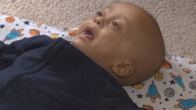 Family makes public plea to help find baby new liver