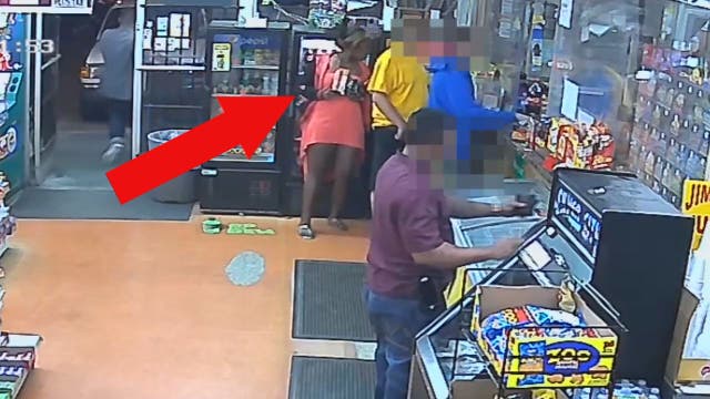 Thief stashes cash where 'sun don't shine'