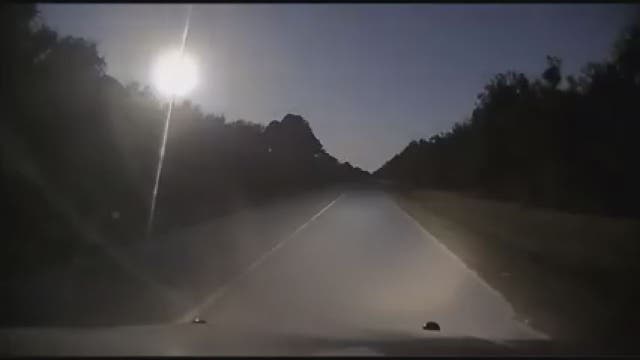 More than 100 report streaking fireball Monday
