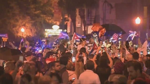 Cubans in Miami: Revelry and reflection after Castro's death