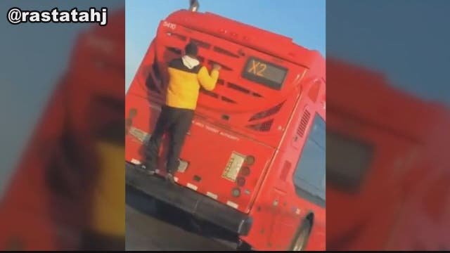 DC teen explains to FOX 5 why he clung on the back of traveling Metrobus