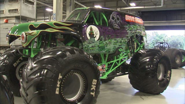 A morning with the Monster Jam fleet