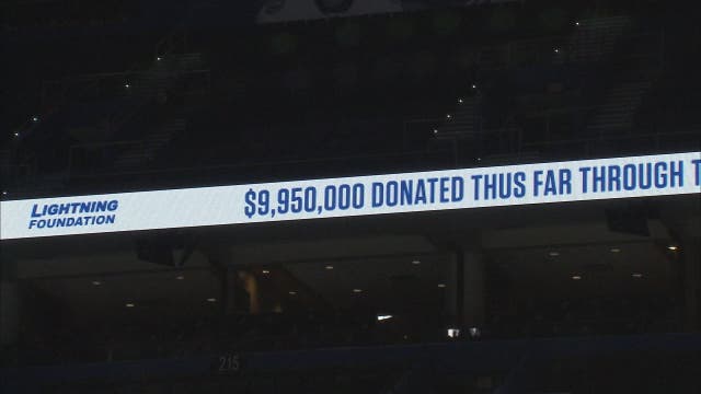 A morning at the Amalie Arena
