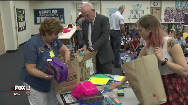 Stuff the Bus drives benefit students and teachers