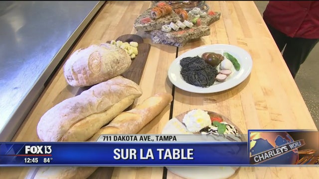 Sur La Table offers cooking classes in Tampa