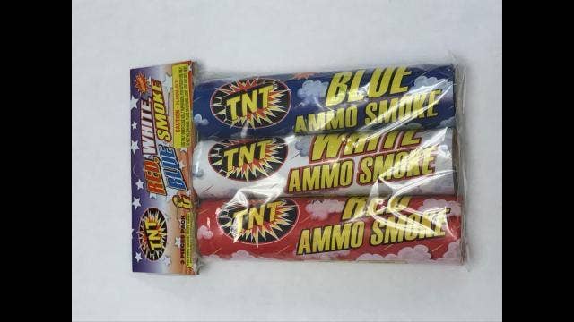 Fireworks sold in Wisconsin recalled for exploding unexpectedly