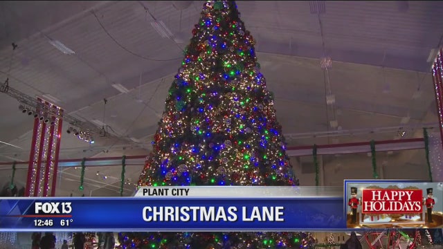 Take a stroll down 'Christmas Lane'
