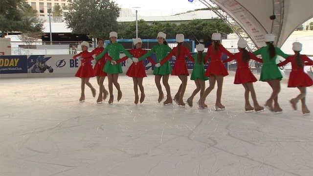 Tampa Bay figure skating team will perform in front of hundreds in New York