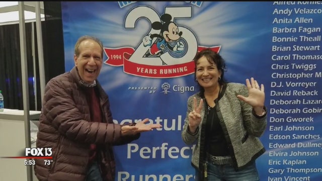 Tampa woman runs every Disney Marathon
