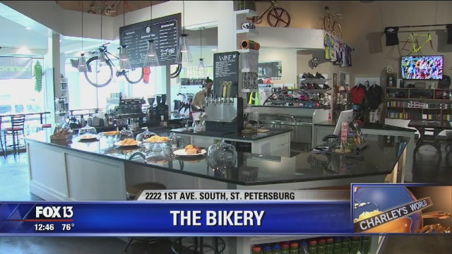 'The Bikery' blends coffee with bicycles in downtown St. Pete